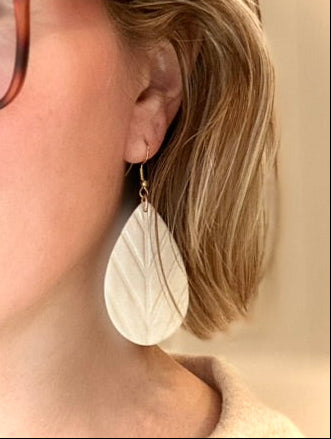 Pearl Teardrop Earrings