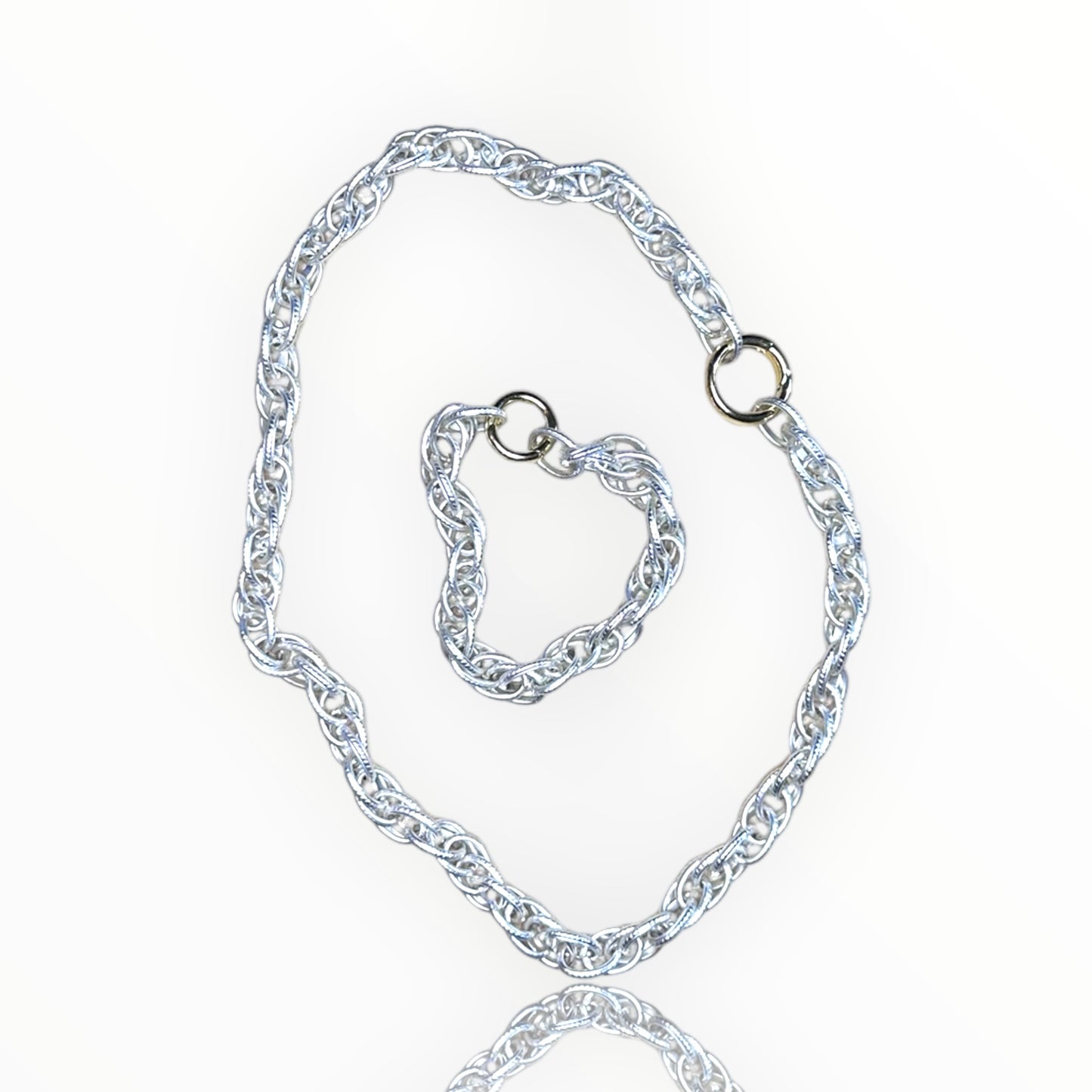 Chunky Triple Link Necklace