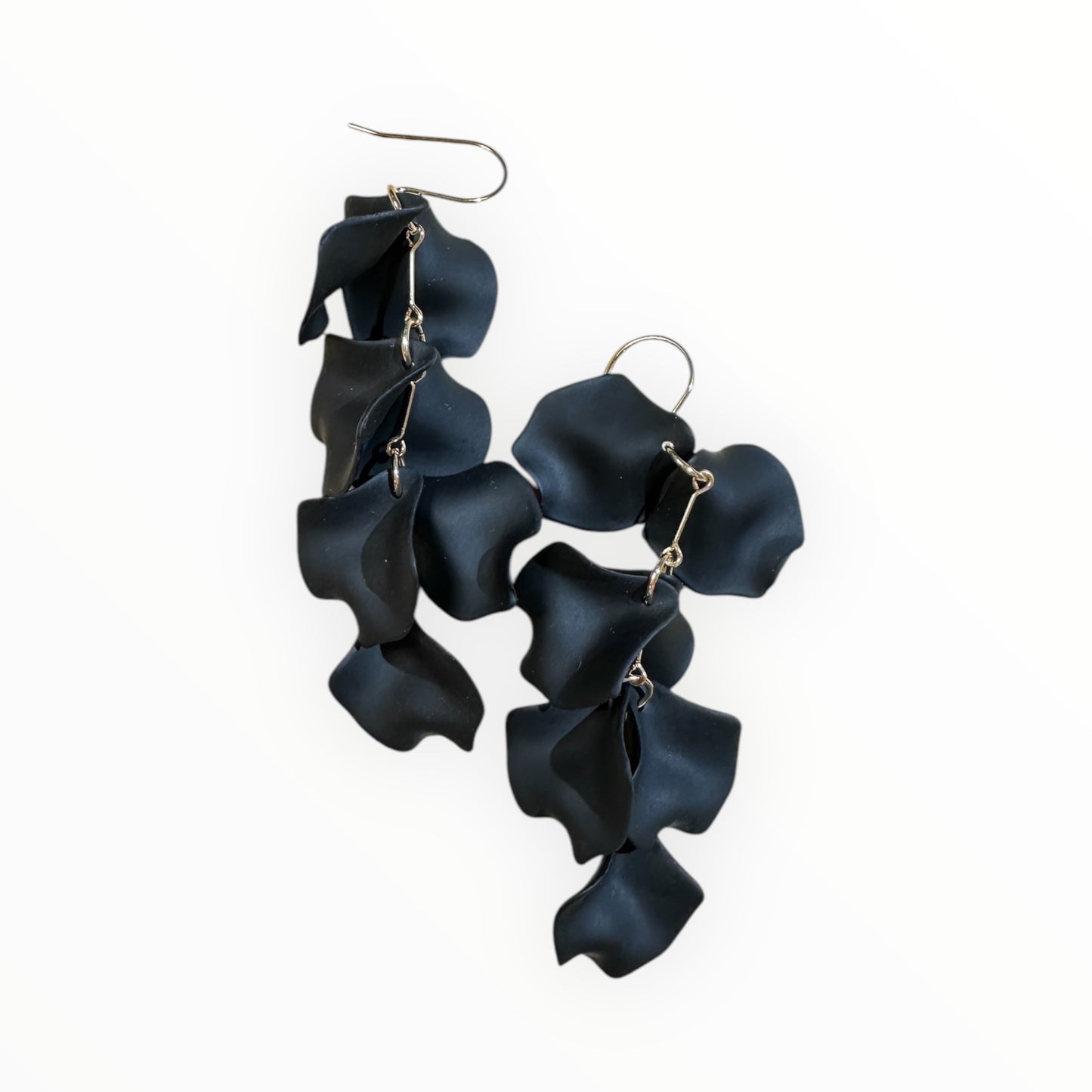 Long Petal Dangles Earrings
