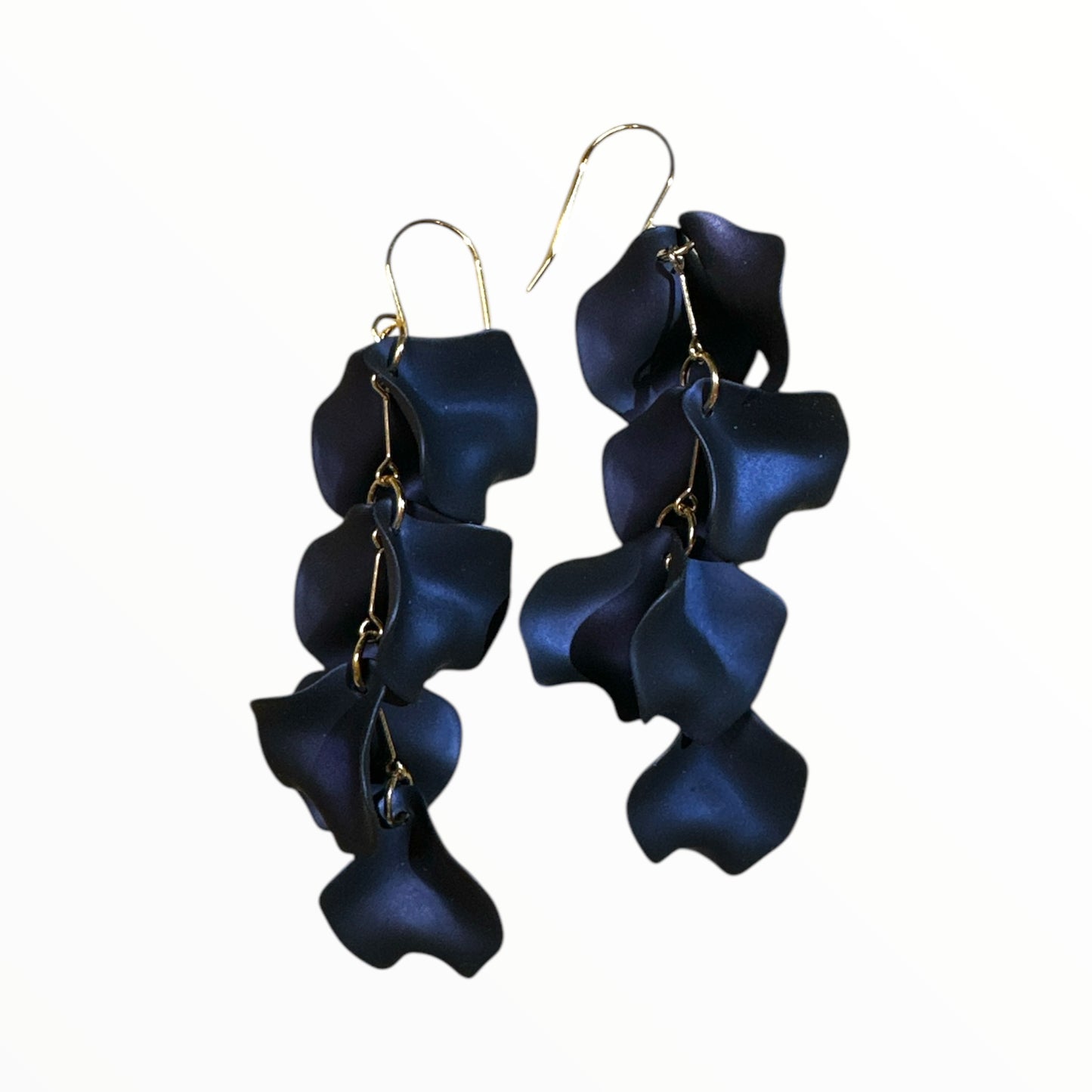 Long Petal Dangles Earrings