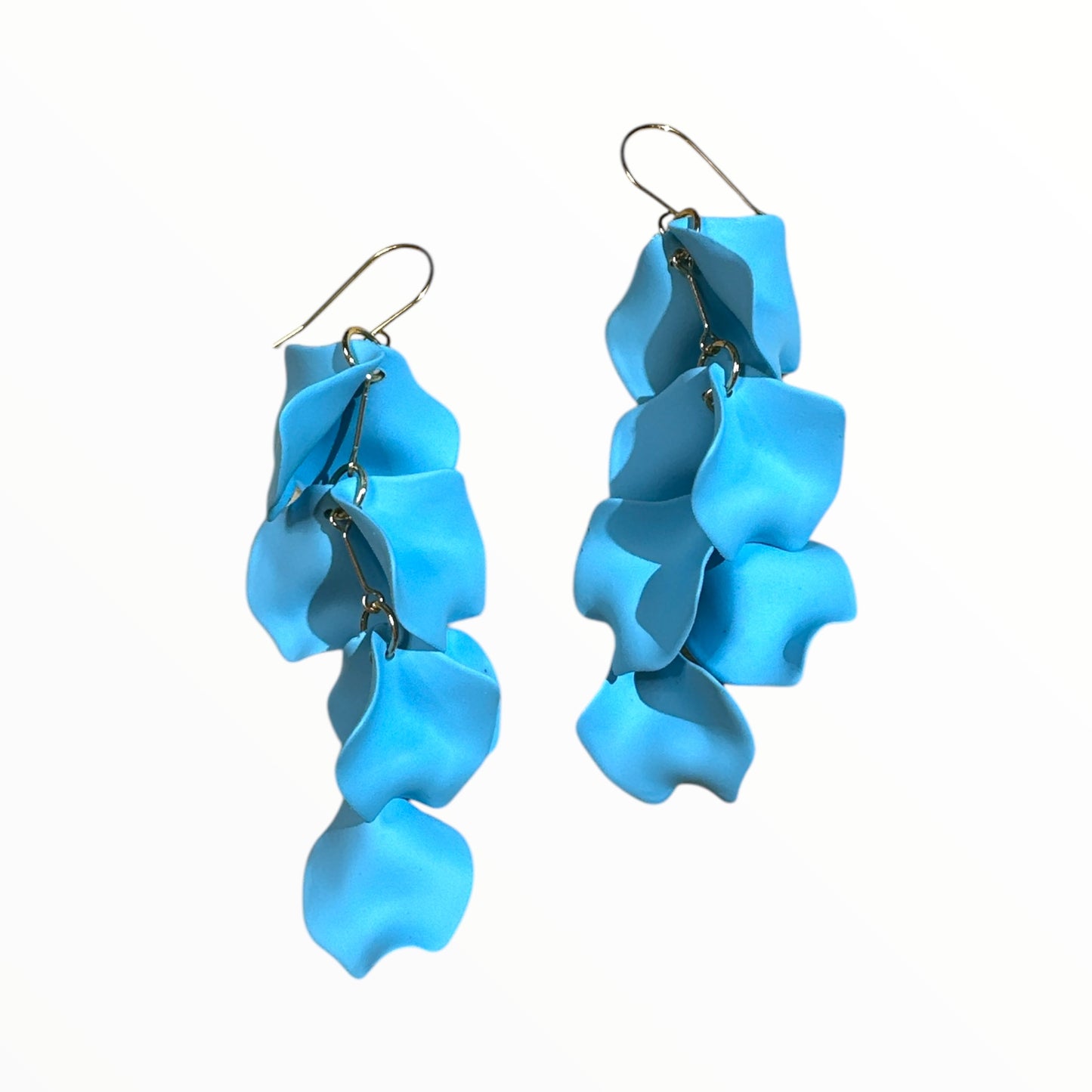 Long Petal Dangles Earrings