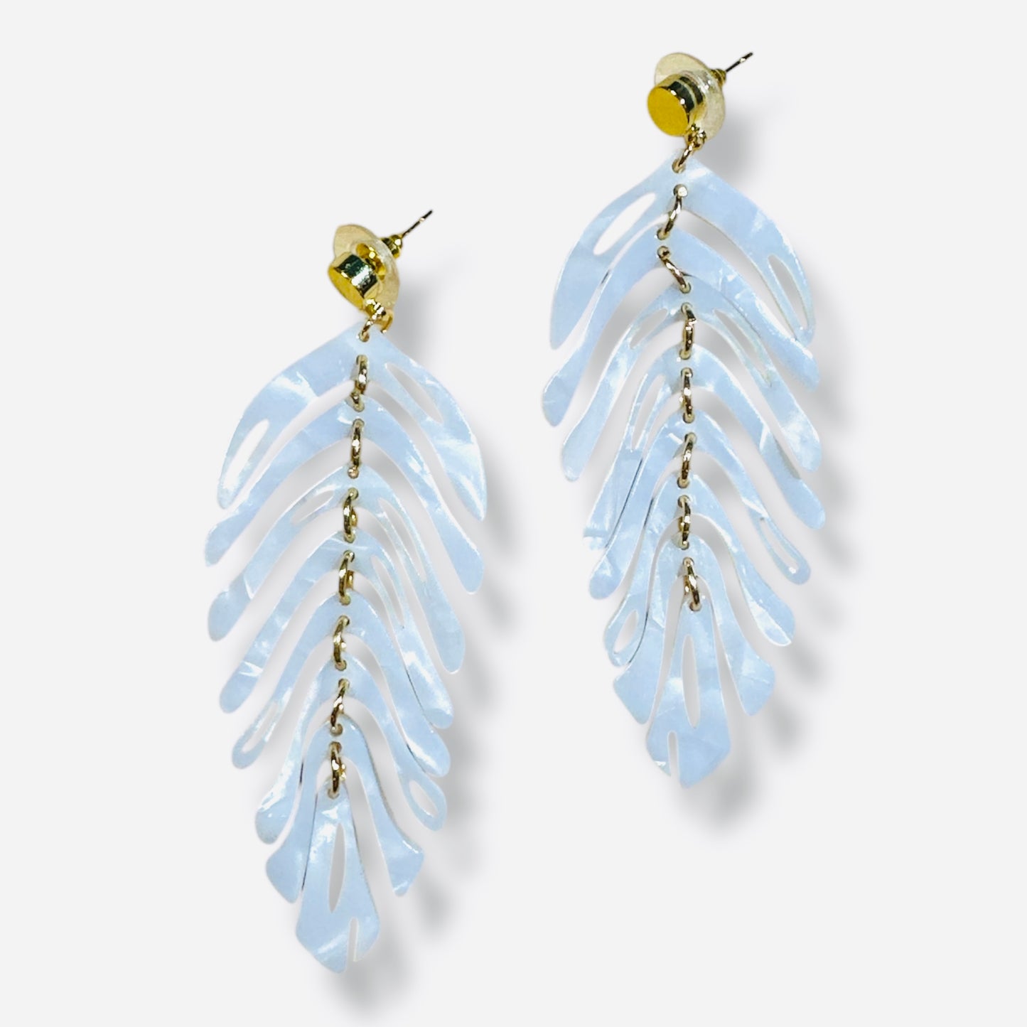 Fishbone Dangles Earrings