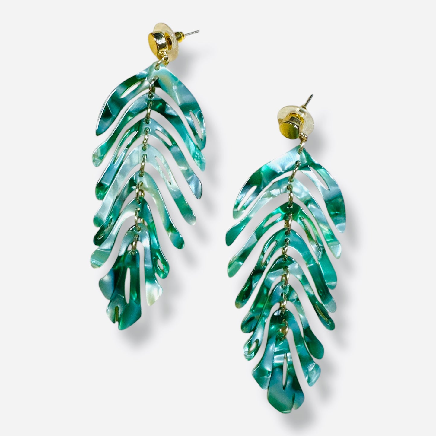 Fishbone Dangles Earrings