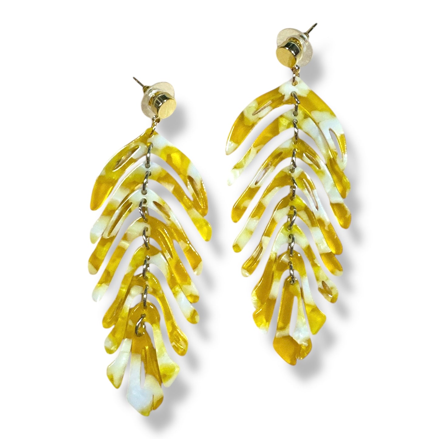 Fishbone Dangles Earrings