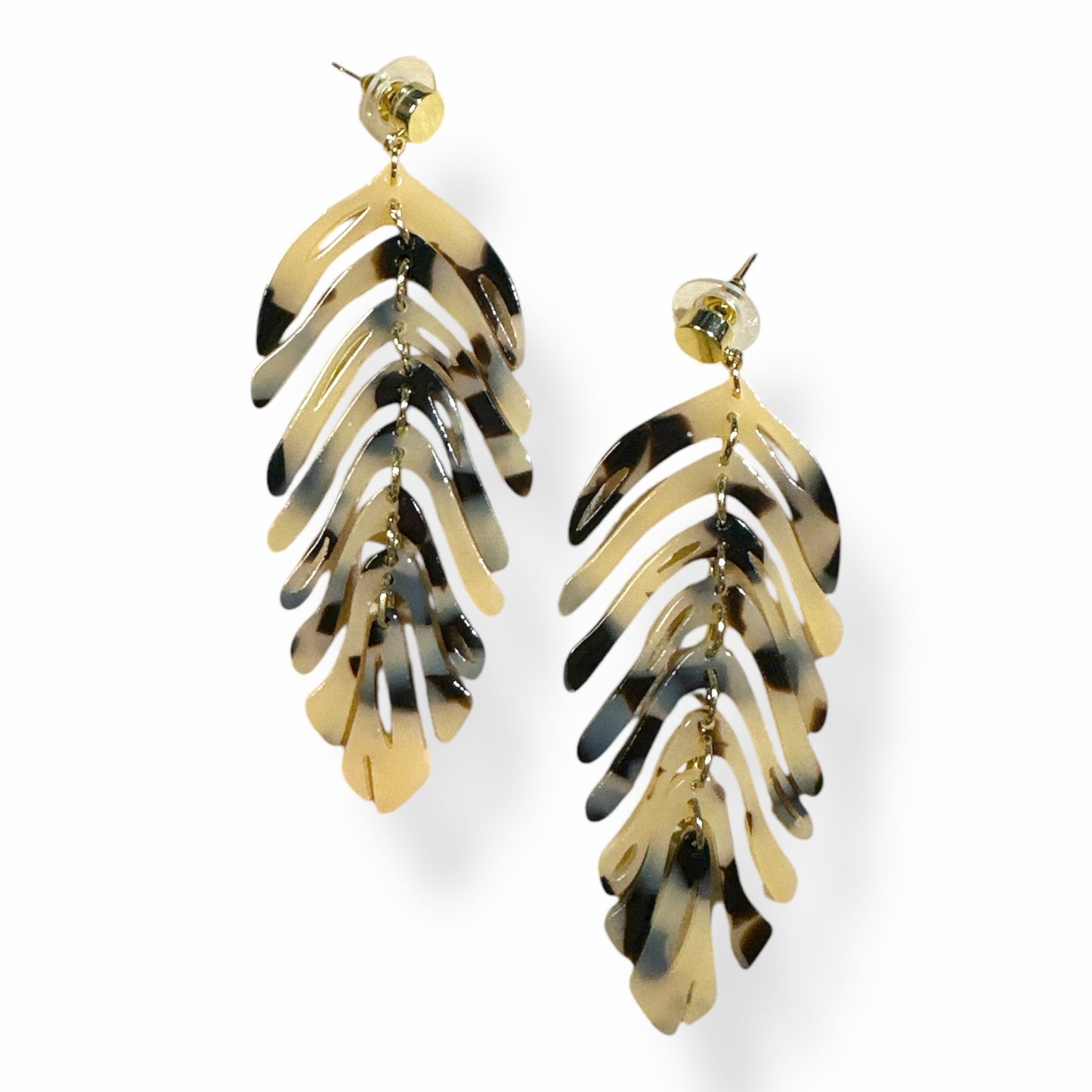 Fishbone Dangles Earrings