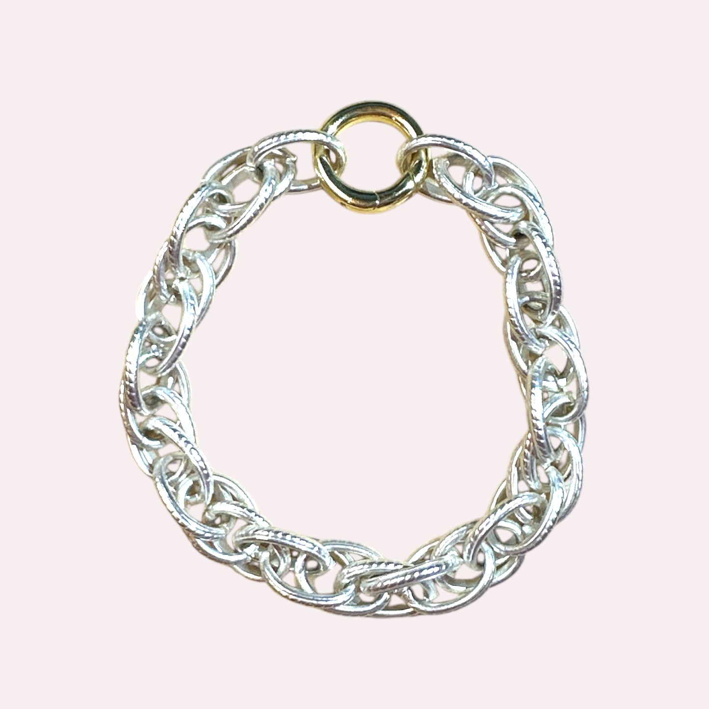 Chunky Triple Link Necklace