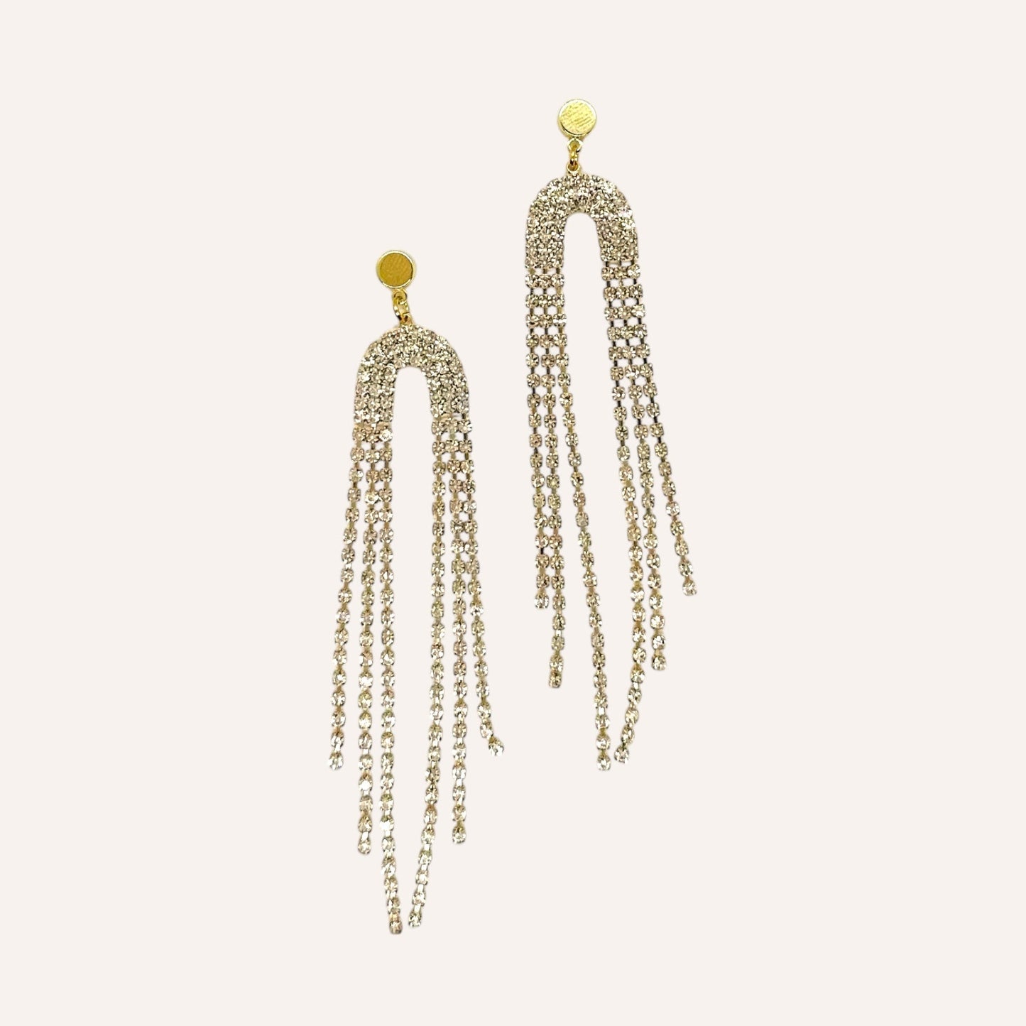 CZ Waterfall Earrings