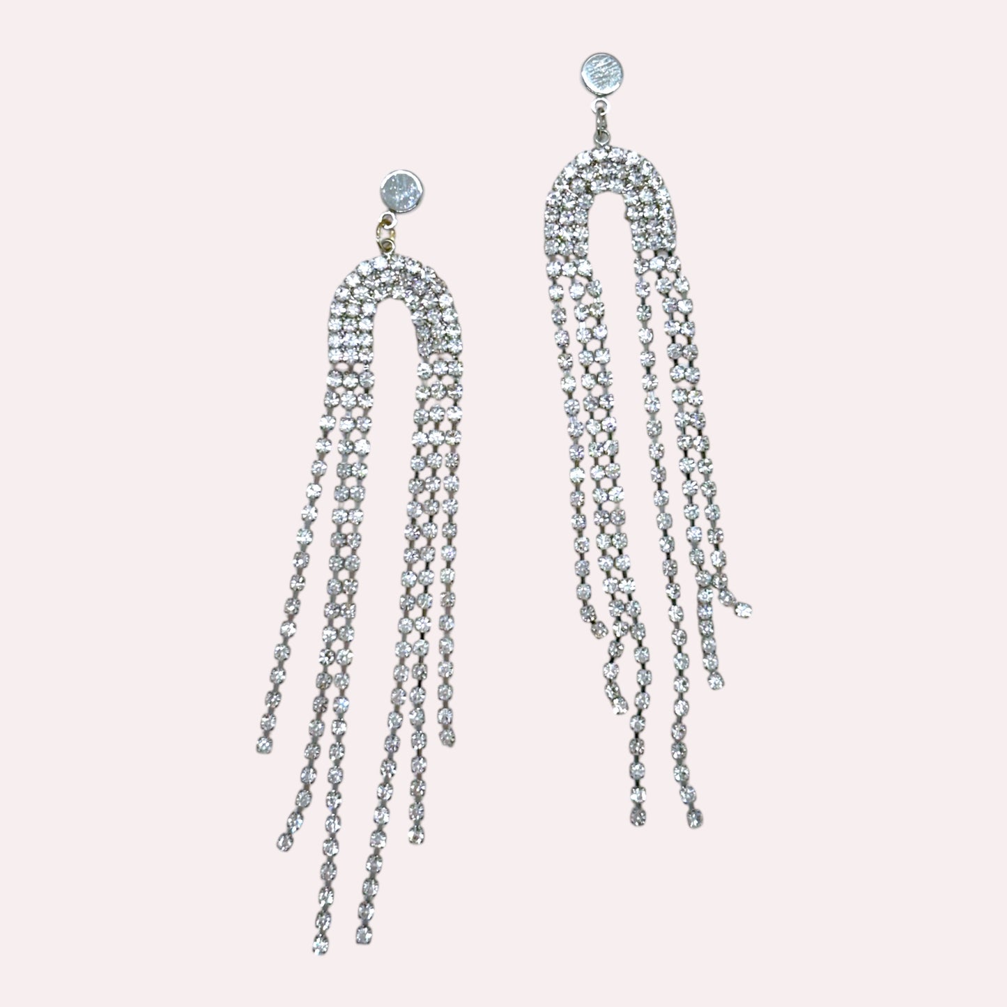 CZ Waterfall Earrings