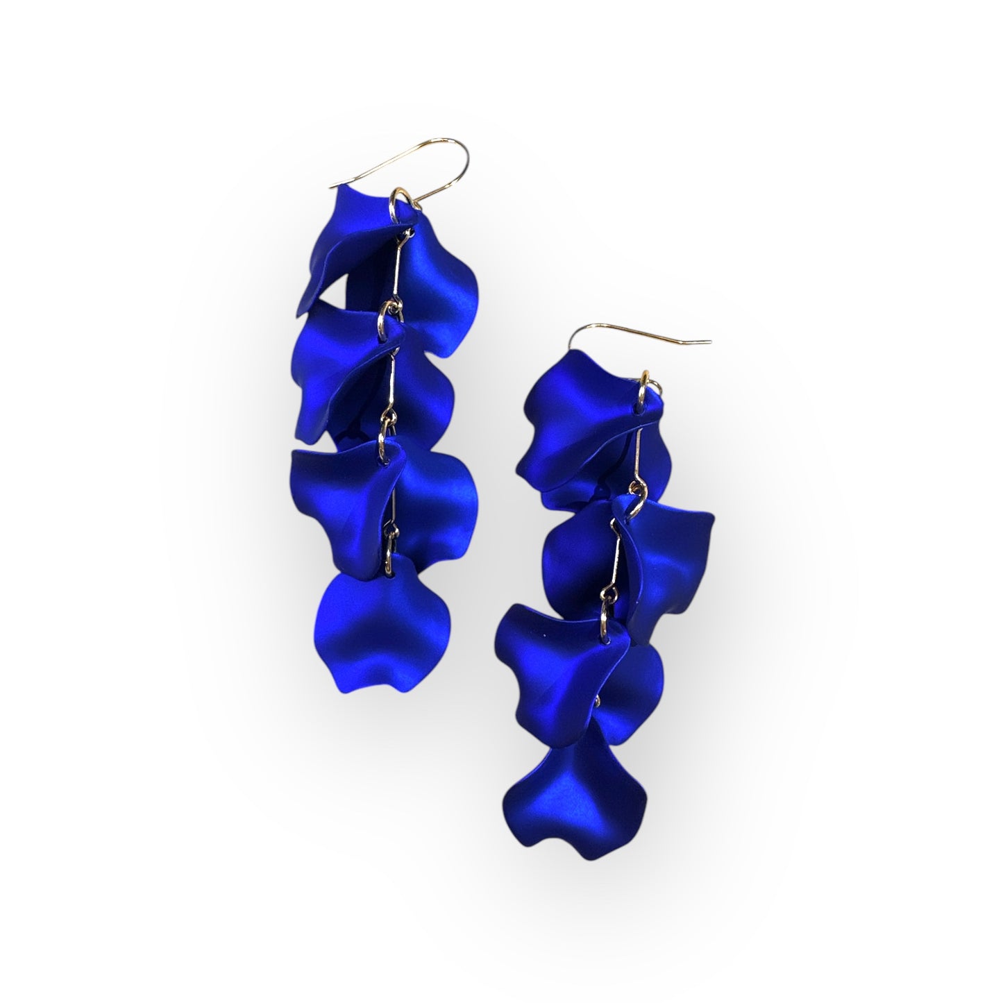 Long Petal Dangles Earrings