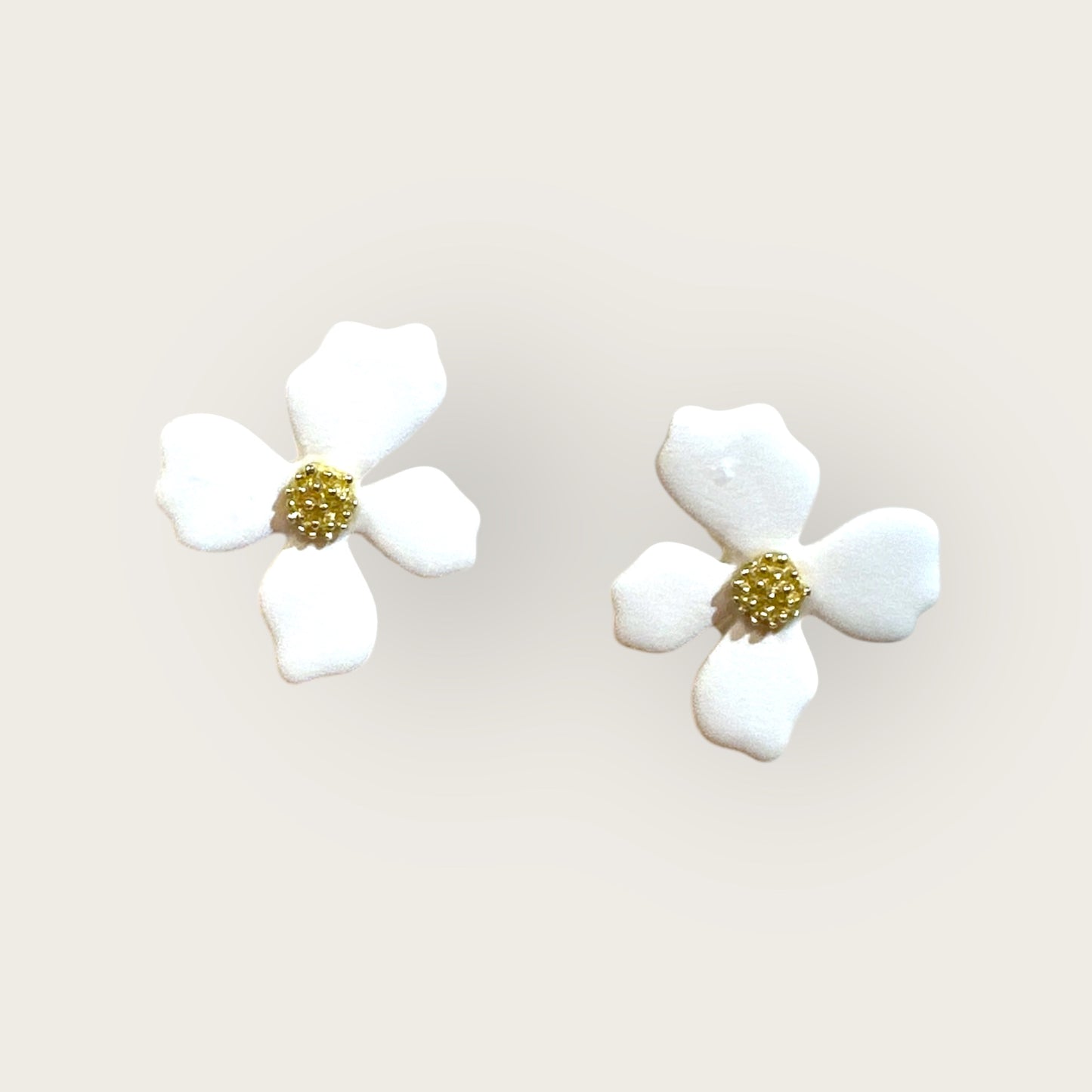 Floret Clay Stud Earrings