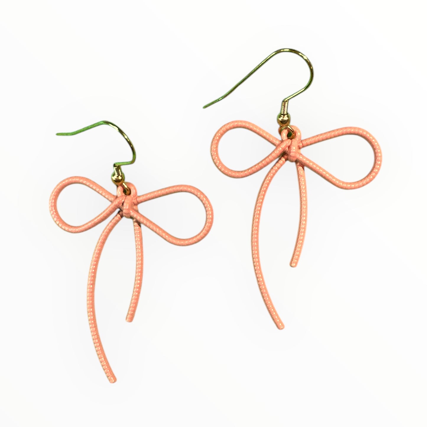 Painted Bow Earrings