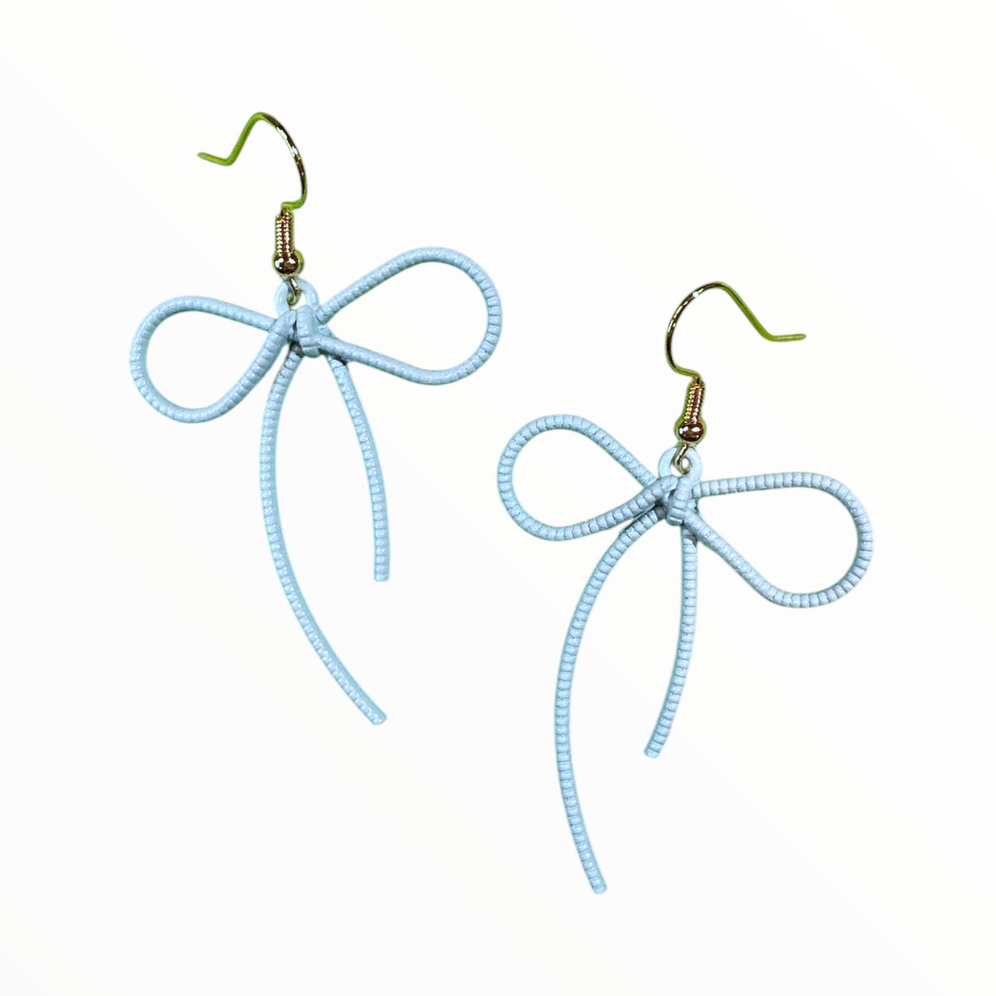 Painted Bow Earrings