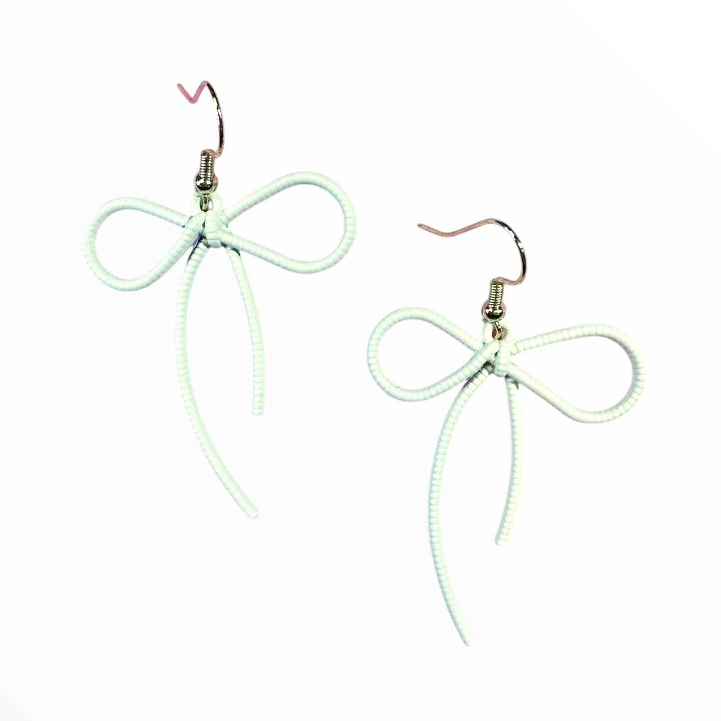 Painted Bow Earrings