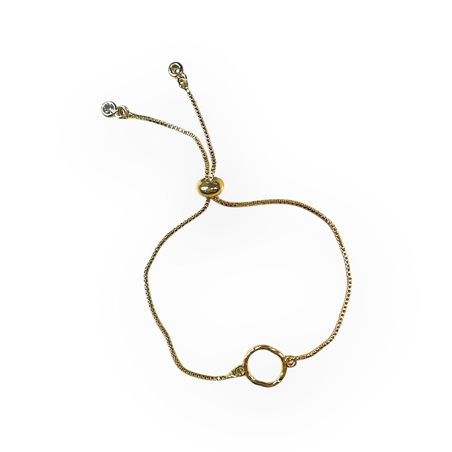 Abstract Circle Slider Bracelet