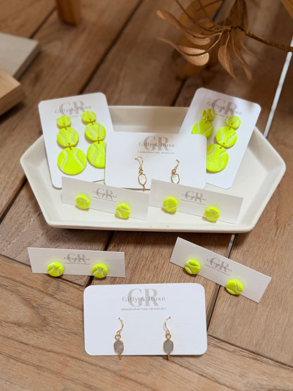 Tennis Ball Earrings