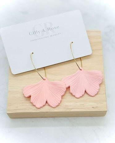 Ginkgo Leaf Earrings