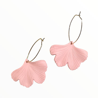 Ginkgo Leaf Earrings