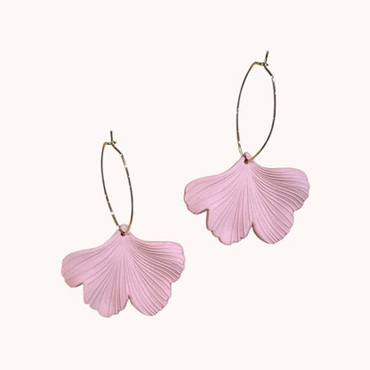 Ginkgo Leaf Earrings