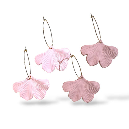 Ginkgo Leaf Earrings