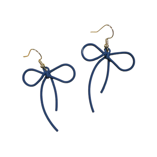 Painted Bow Earrings