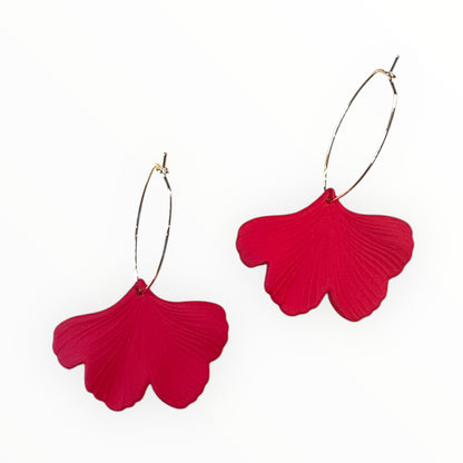 Ginkgo Leaf Earrings