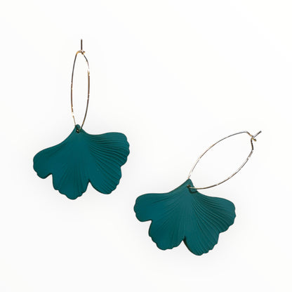 Ginkgo Leaf Earrings