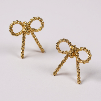 Mini Bow Knot Studs