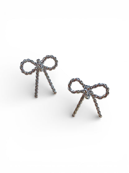Mini Bow Knot Studs